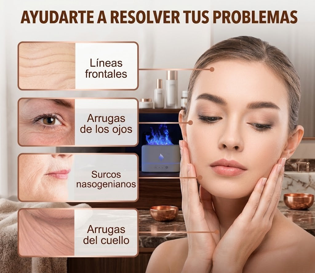 Máscara de colágeno soluble y set de spray. Tecnología coreana