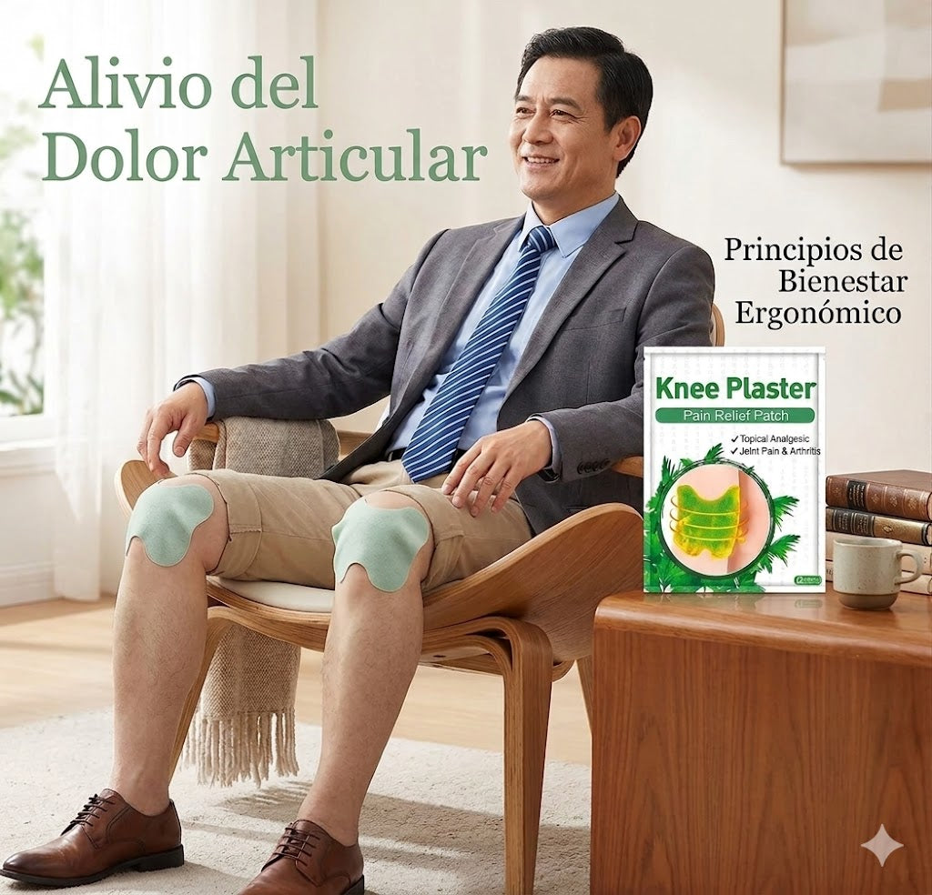 Parches de Alivio del Dolor de Rodilla 12pcs